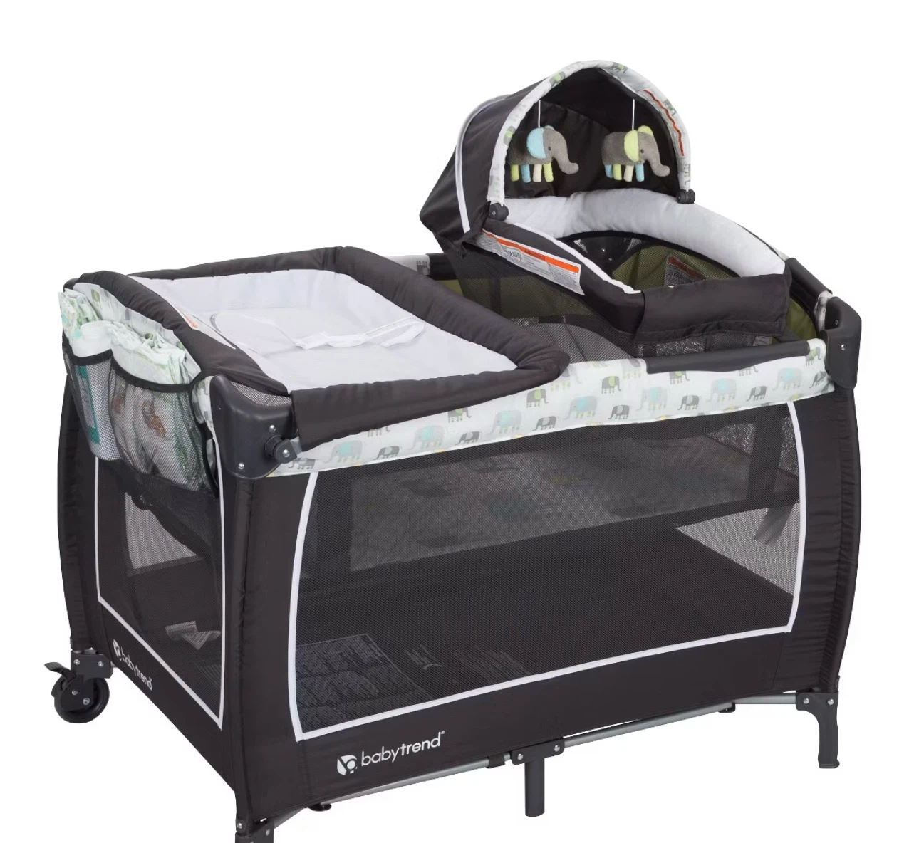 Baby Trend Playard with Bassinet and Changing Station - photo 3