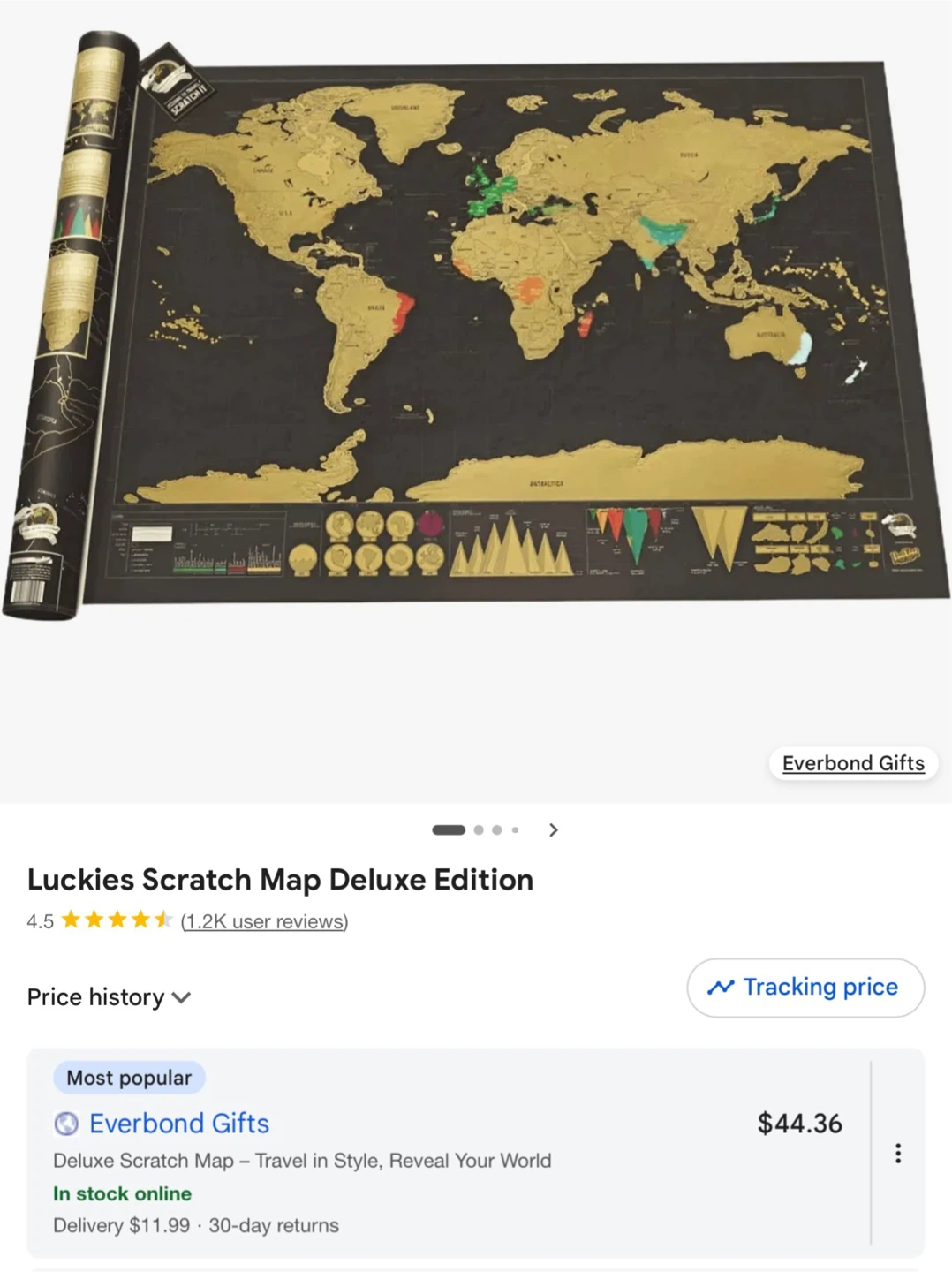 {new} Scratch Map Deluxe Edition by Luckies - photo 3