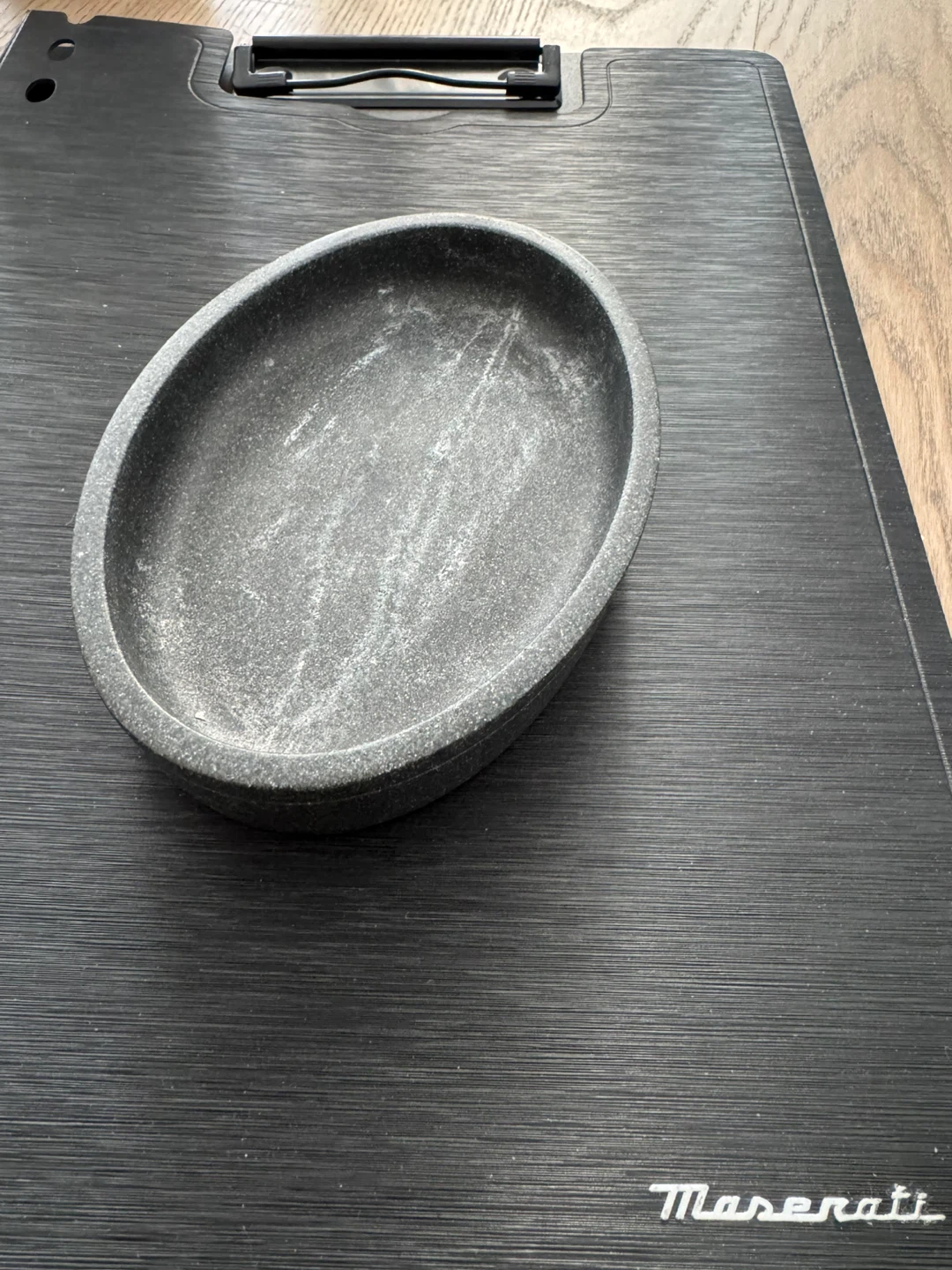 Italian made - soap Oval Marble Tray