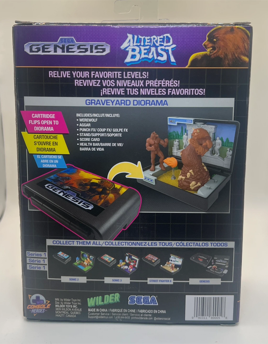 Sega Genesis Altered Beast Graveyard Diorama - photo 2