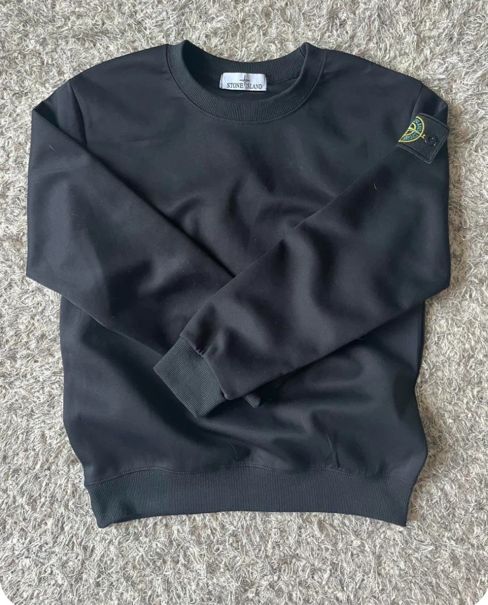 Stone Island Black Sweatshirt