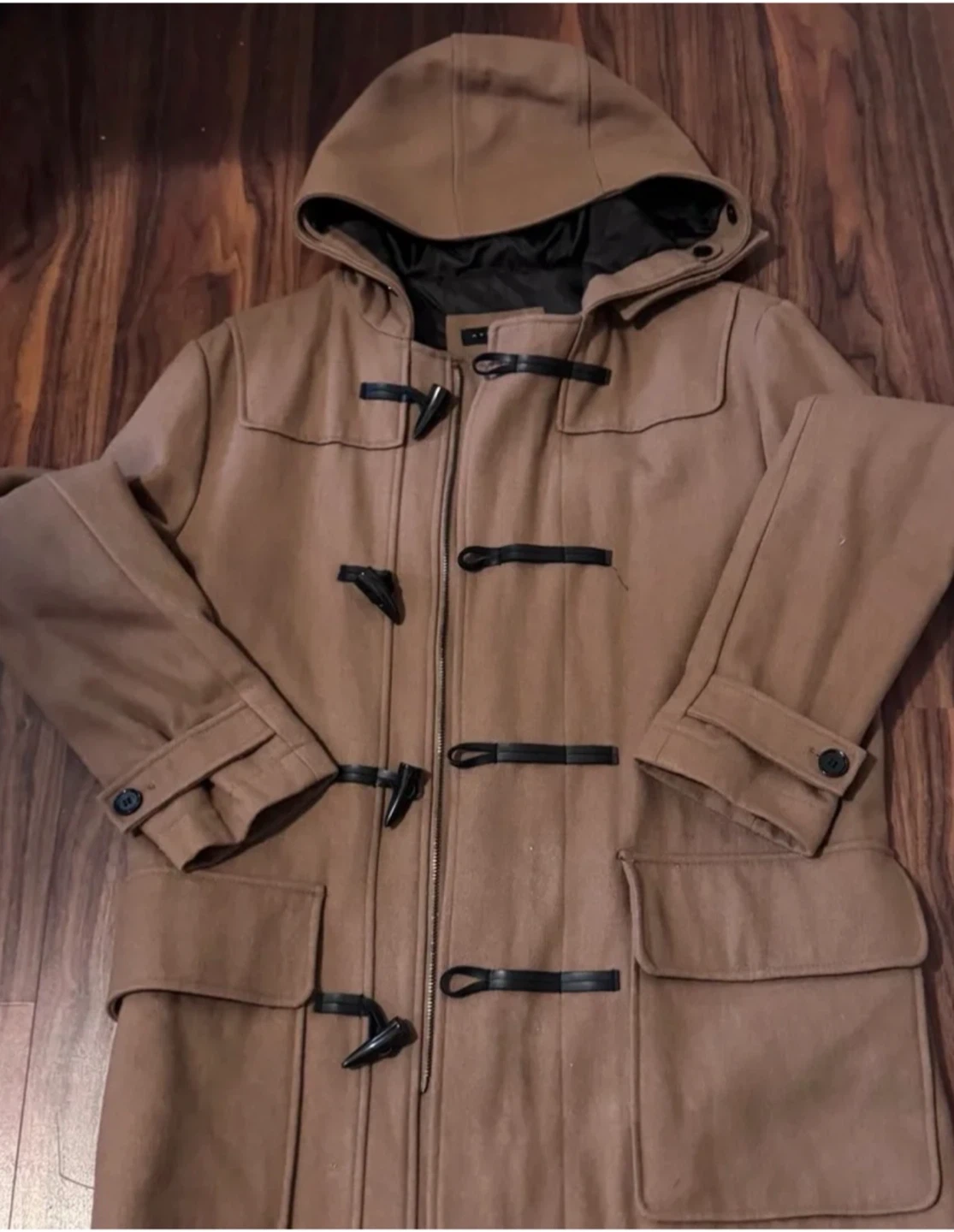 Men's Trench Coat with hood