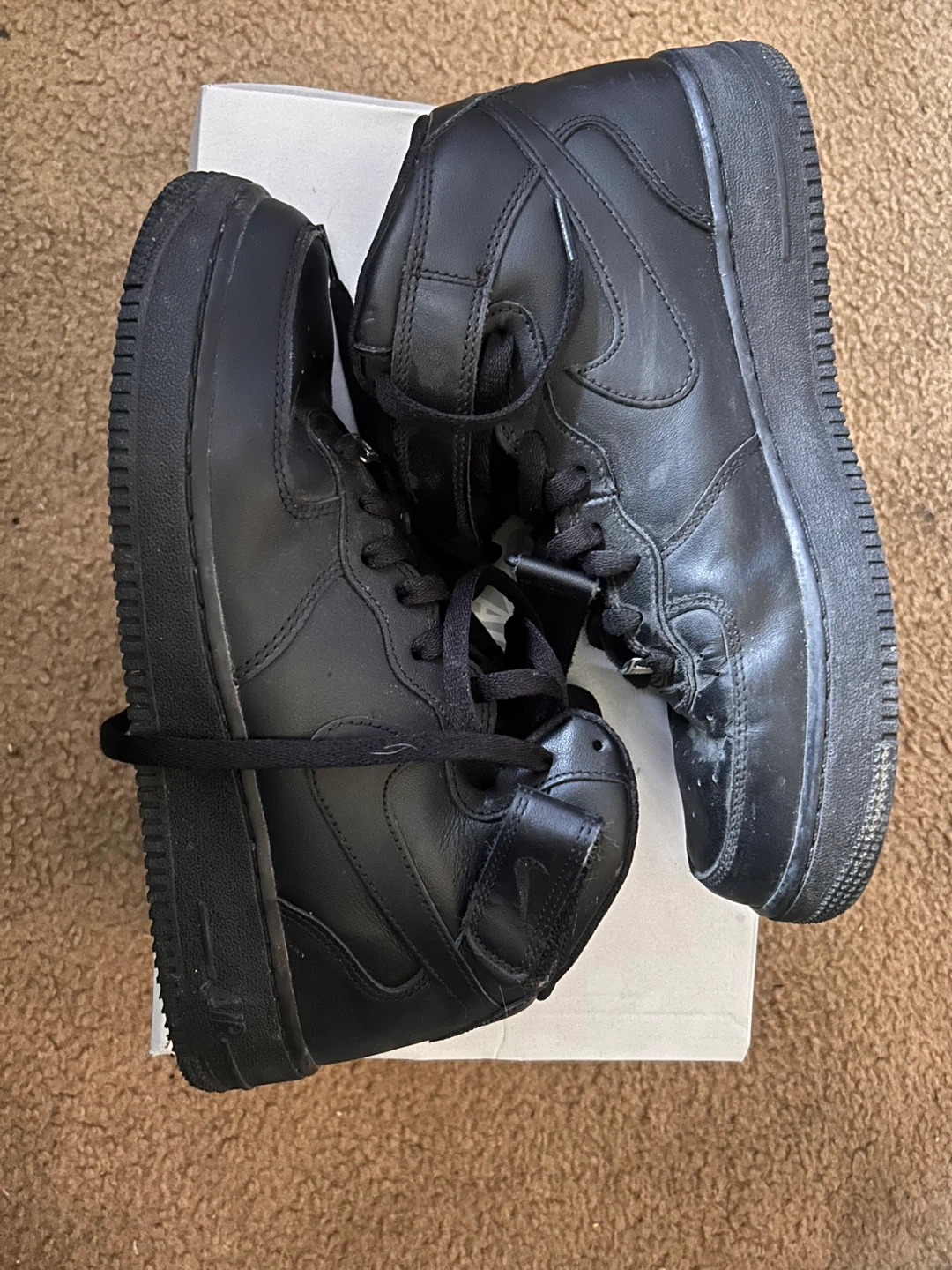 Nike Air Force 1 Mid Black - photo 3