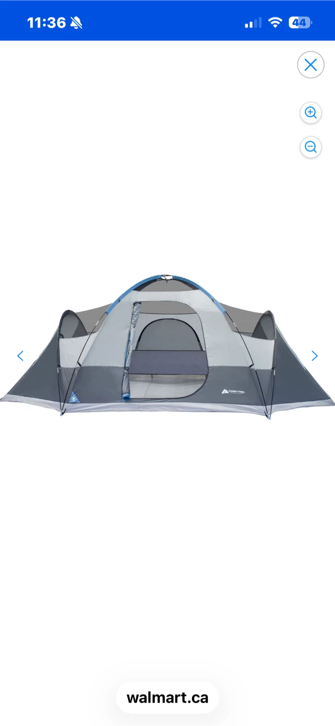 Ozark Trail Camping Tent Set with Sleeping Bags and Chairs - photo 3