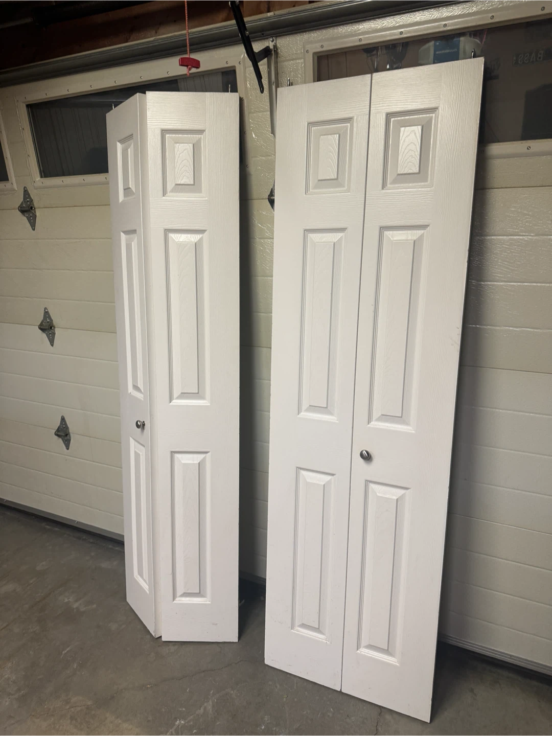 Bifold closet doors
