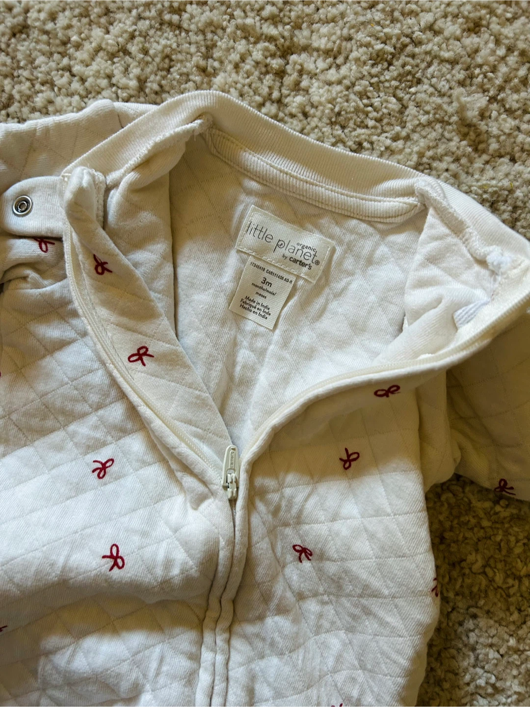 Little Planet by Carter's Quilted Baby Sleeper 3M - photo 3