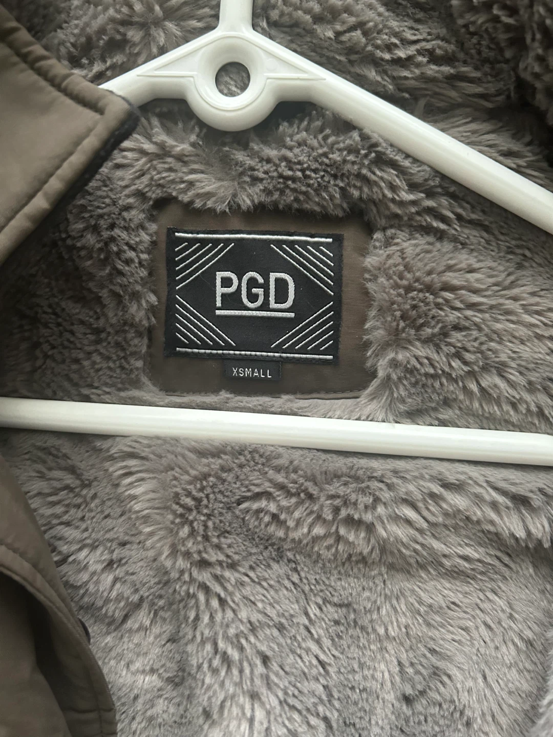 Plenty PGD Faux Fur Lined Parka Olive Green - photo 2