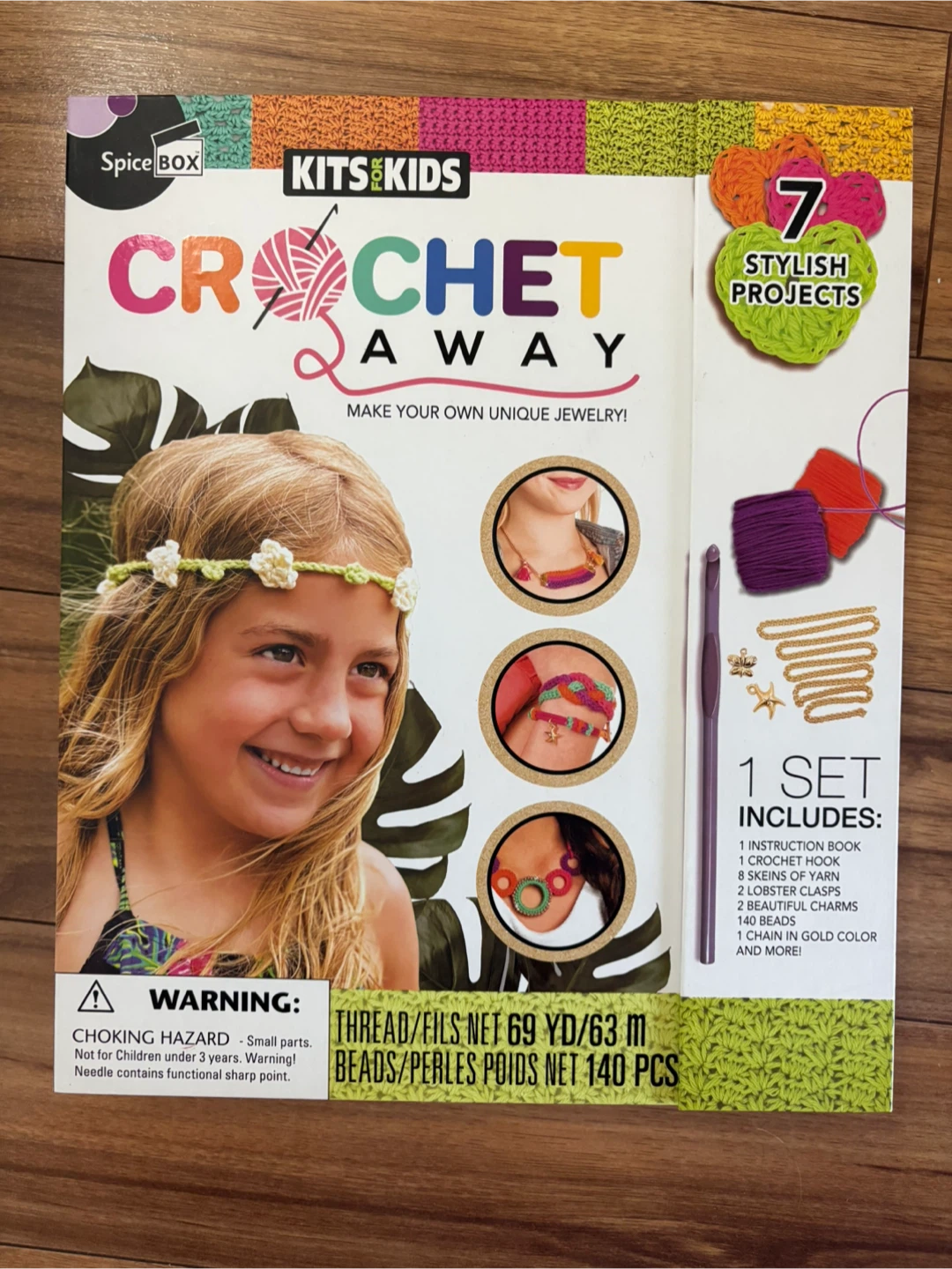 Spice Box Crochet Away Jewelry Making Kit