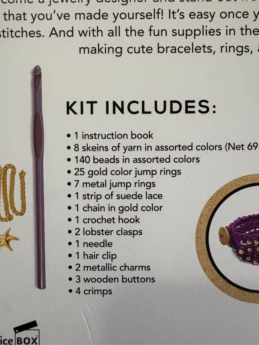 Spice Box Crochet Away Jewelry Making Kit - photo 4