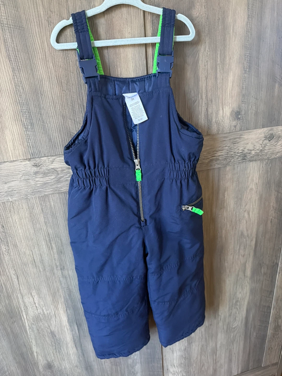 Carters Kids Snow Bibs 3T