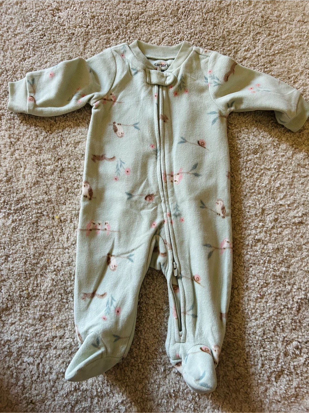 Carter's baby sleeper, size 3m