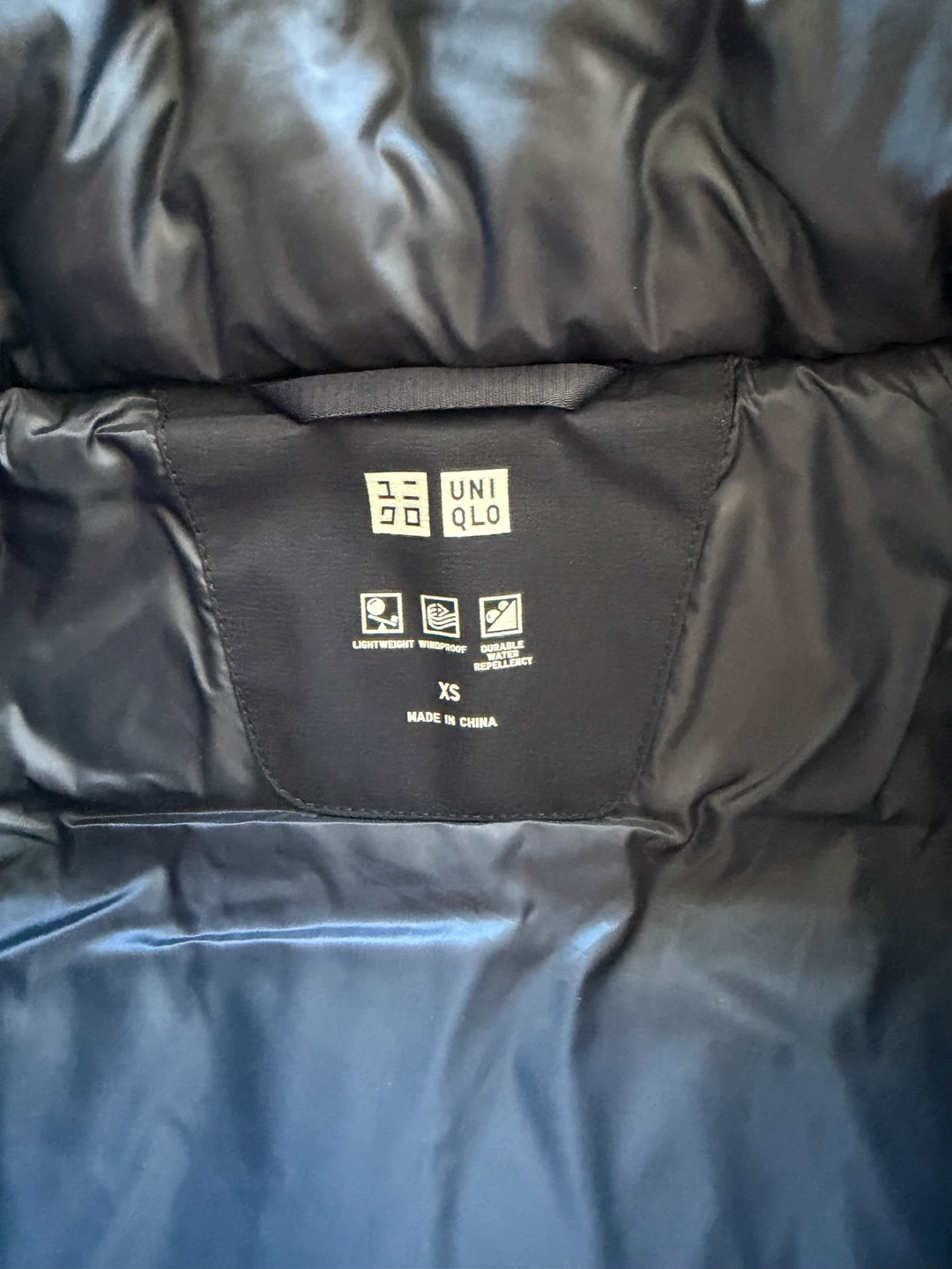 UNIQLO Seamless Down Parka – Dark Navy – Size XS - photo 2