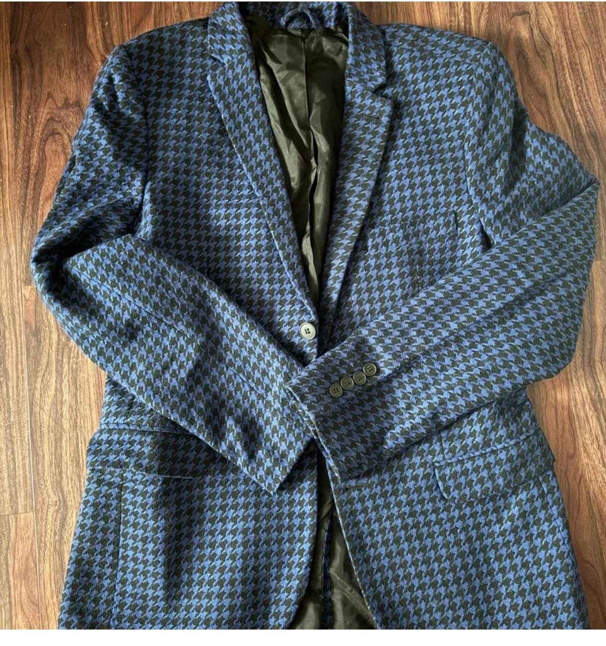 Men's Houndstooth Blazer Size 40R