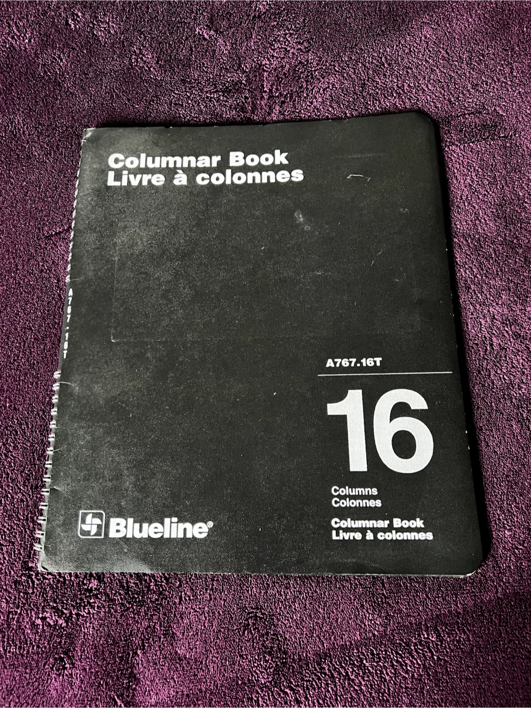 Blueline A767.16T 16-Column Columnar Book