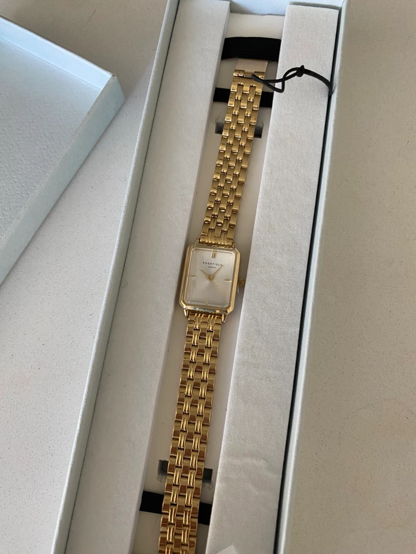 Rosefield Small Gold Tone Watch