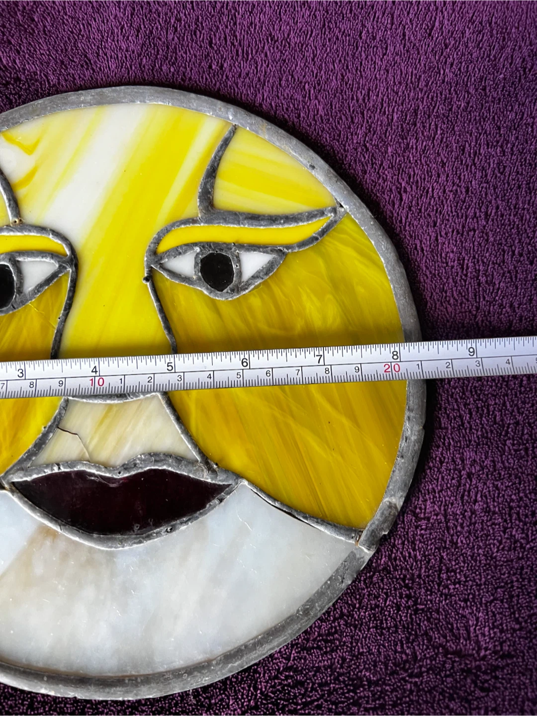 Stained Glass Sun Wall Hanging - photo 5