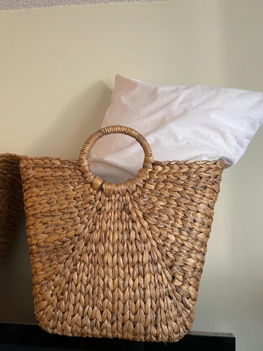 Set of Two Indigo Woven Baskets - photo 2