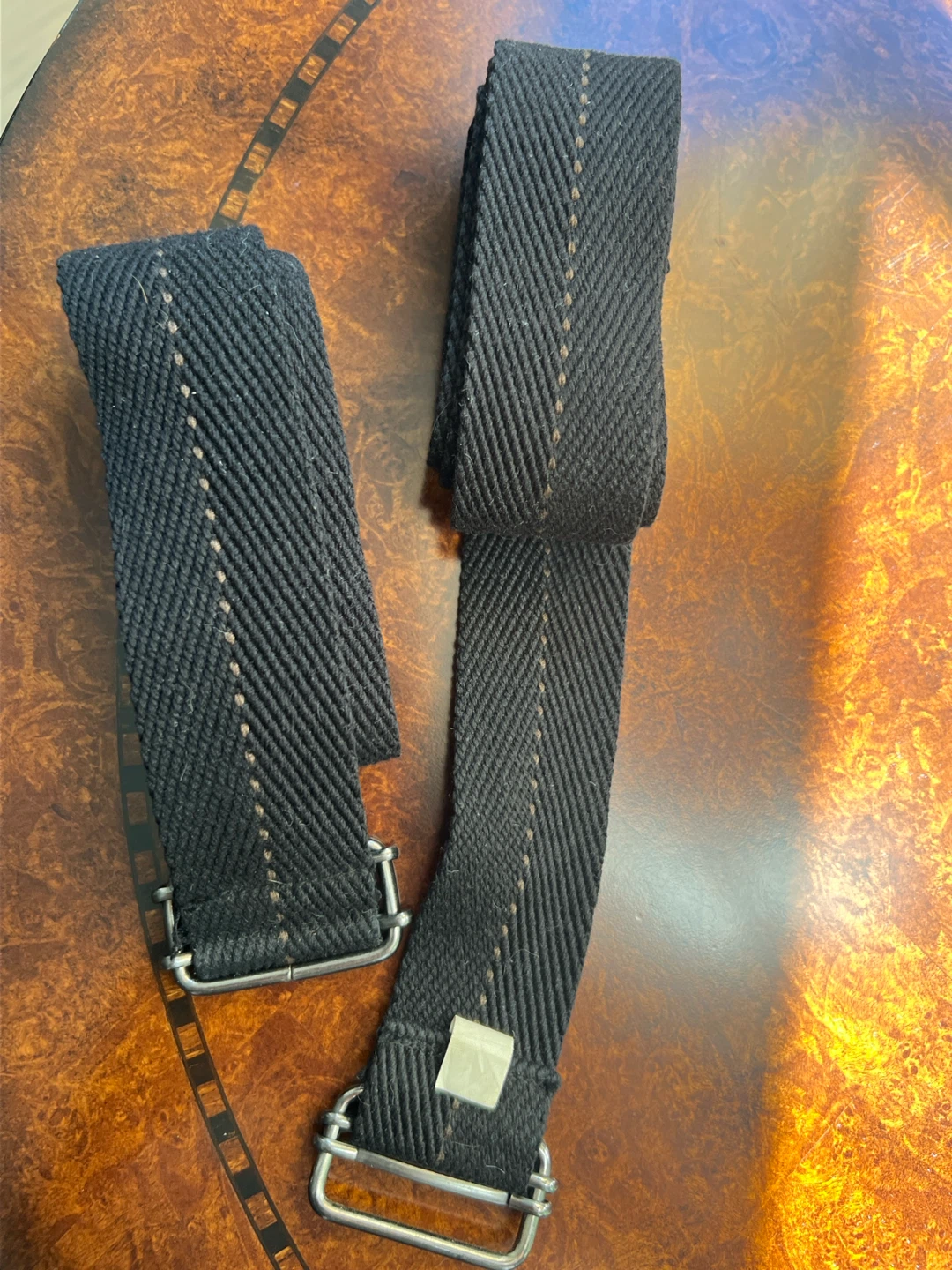 Dekko Men Black Woven Canvas D-Ring Belt 2-Pack - photo 2