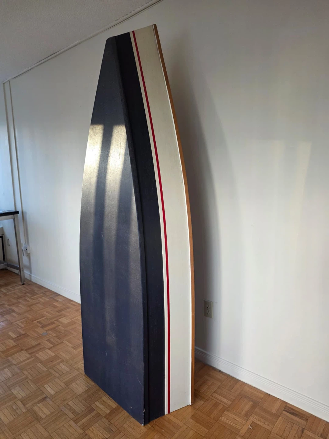 UNIQUE Boat-shaped Wooden Bookshelf - photo 3