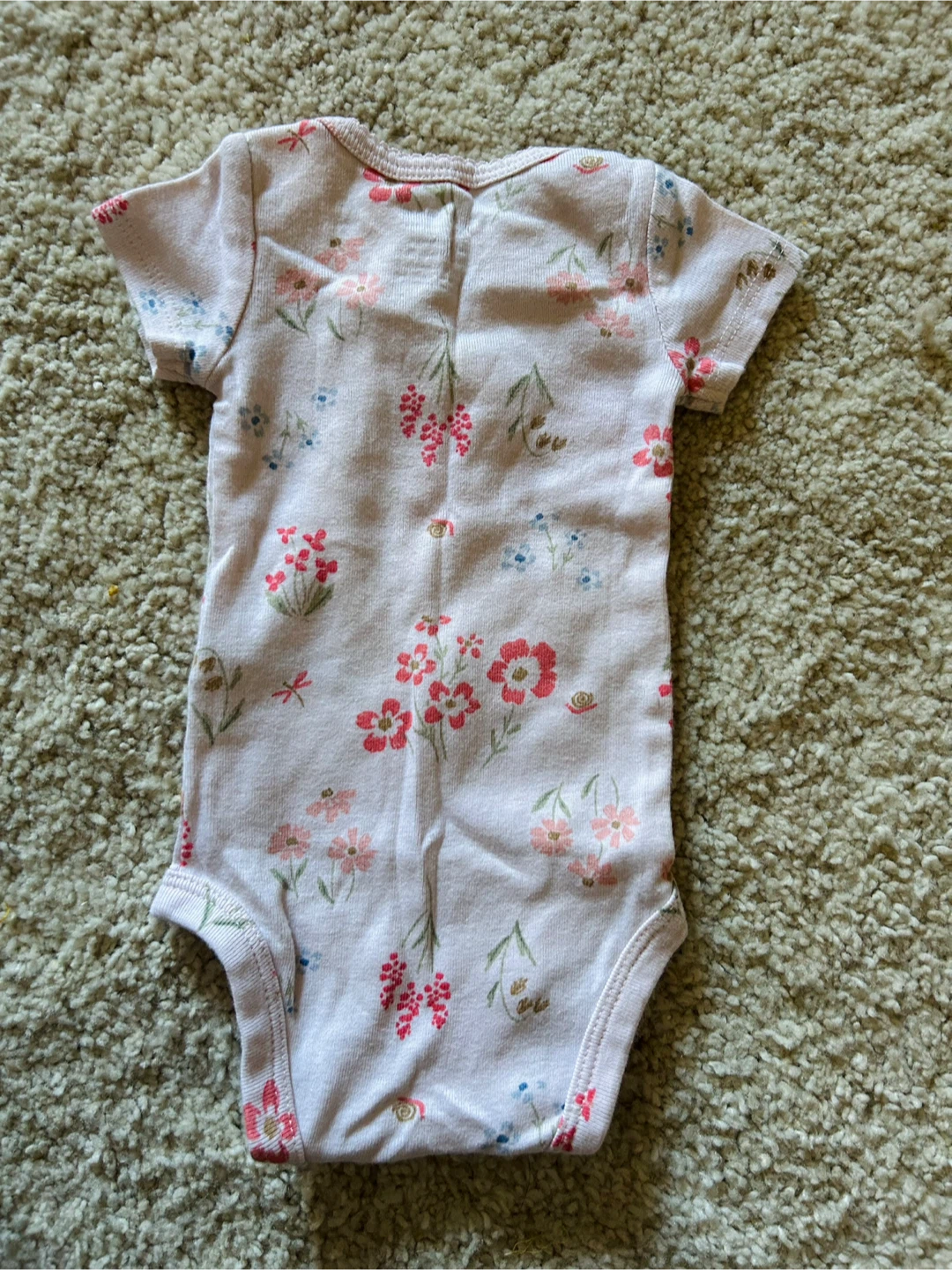 Carter's Floral Baby Bodysuit - photo 2