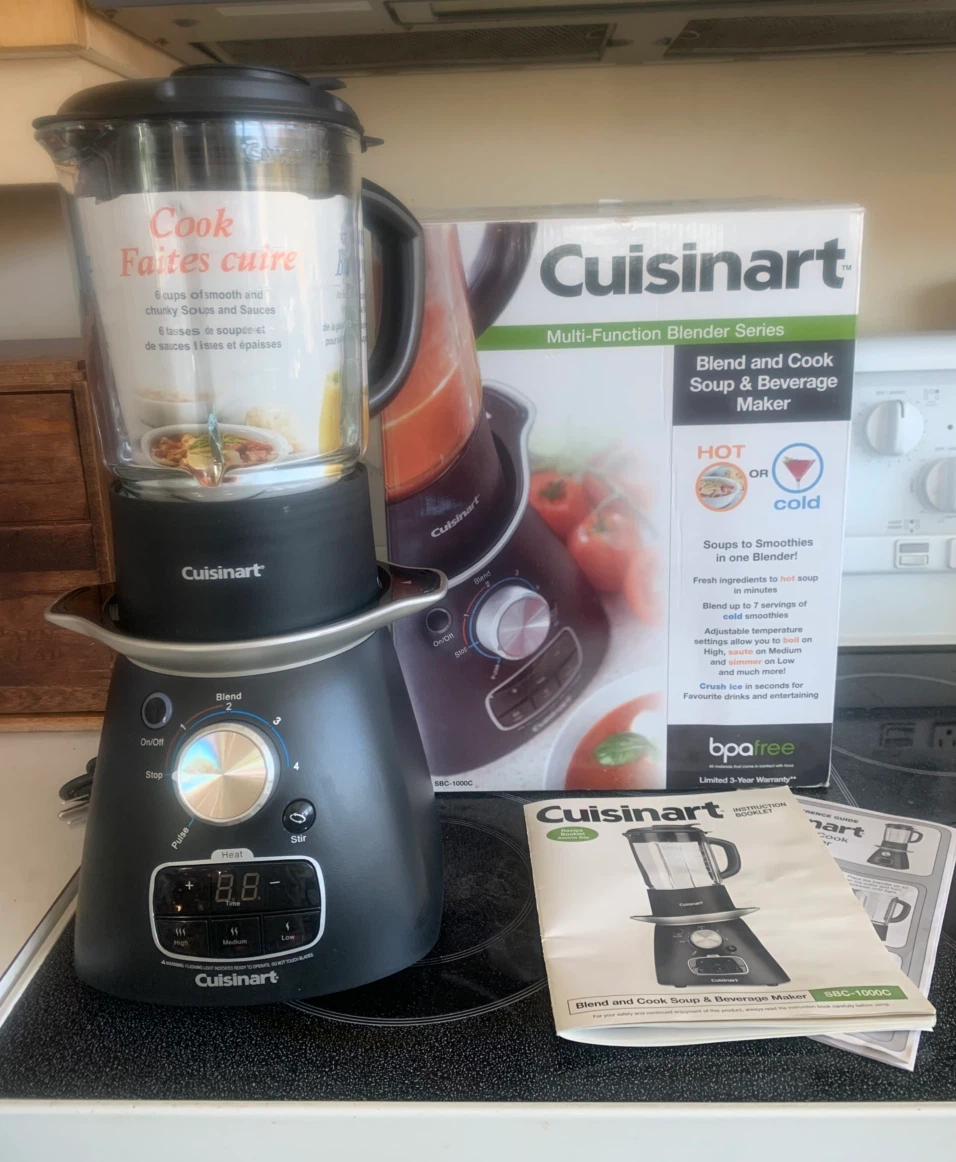 Cuisinart Blend and Cook Soup & Beverage Maker SBC-1000C