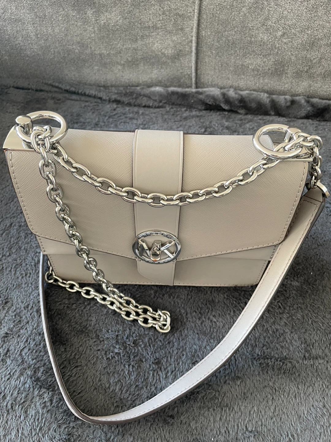 Michael Kors Leather Chain Crossbody Bag - photo 3