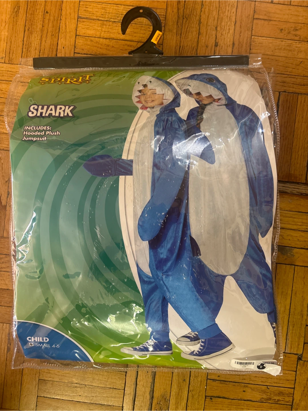 Spirit Halloween Shark Costume Child Small 4-6