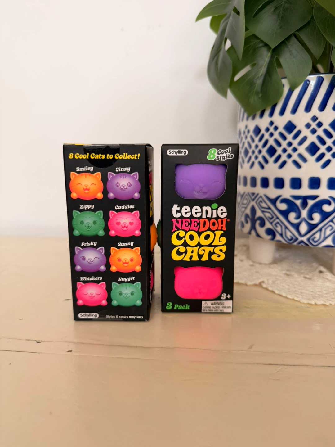 Brand New Authentic Teenie NeeDoh Cool Cats 3 Pack - photo 3