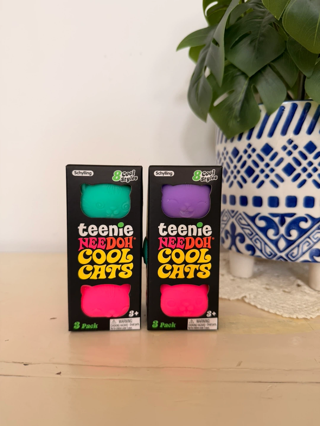 Brand New Authentic Teenie NeeDoh Cool Cats 3 Pack - photo 4