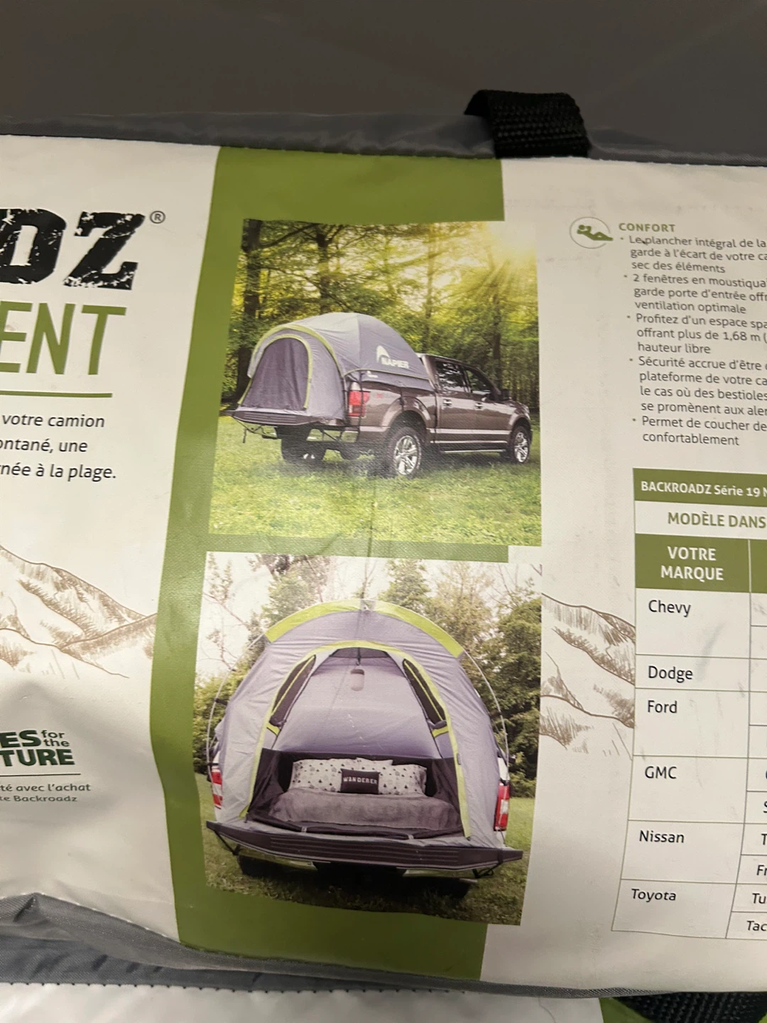 Napier Backroadz Link Attachment Tent