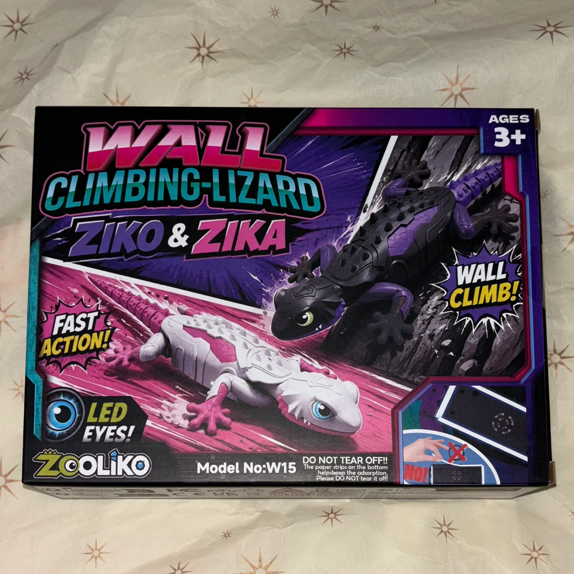 Brand New Remote Control Wall Climbing Gecko Toy - photo 2