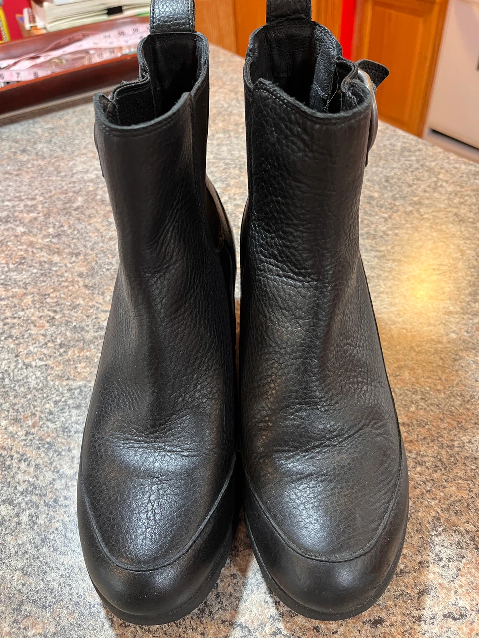 UGG Waterproof Black Wedge Boots