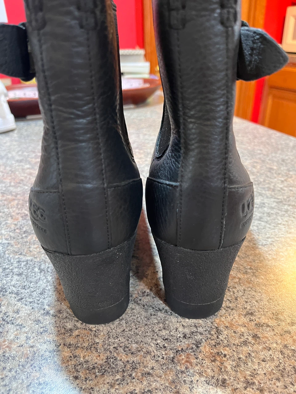 UGG Waterproof Black Wedge Boots - photo 2