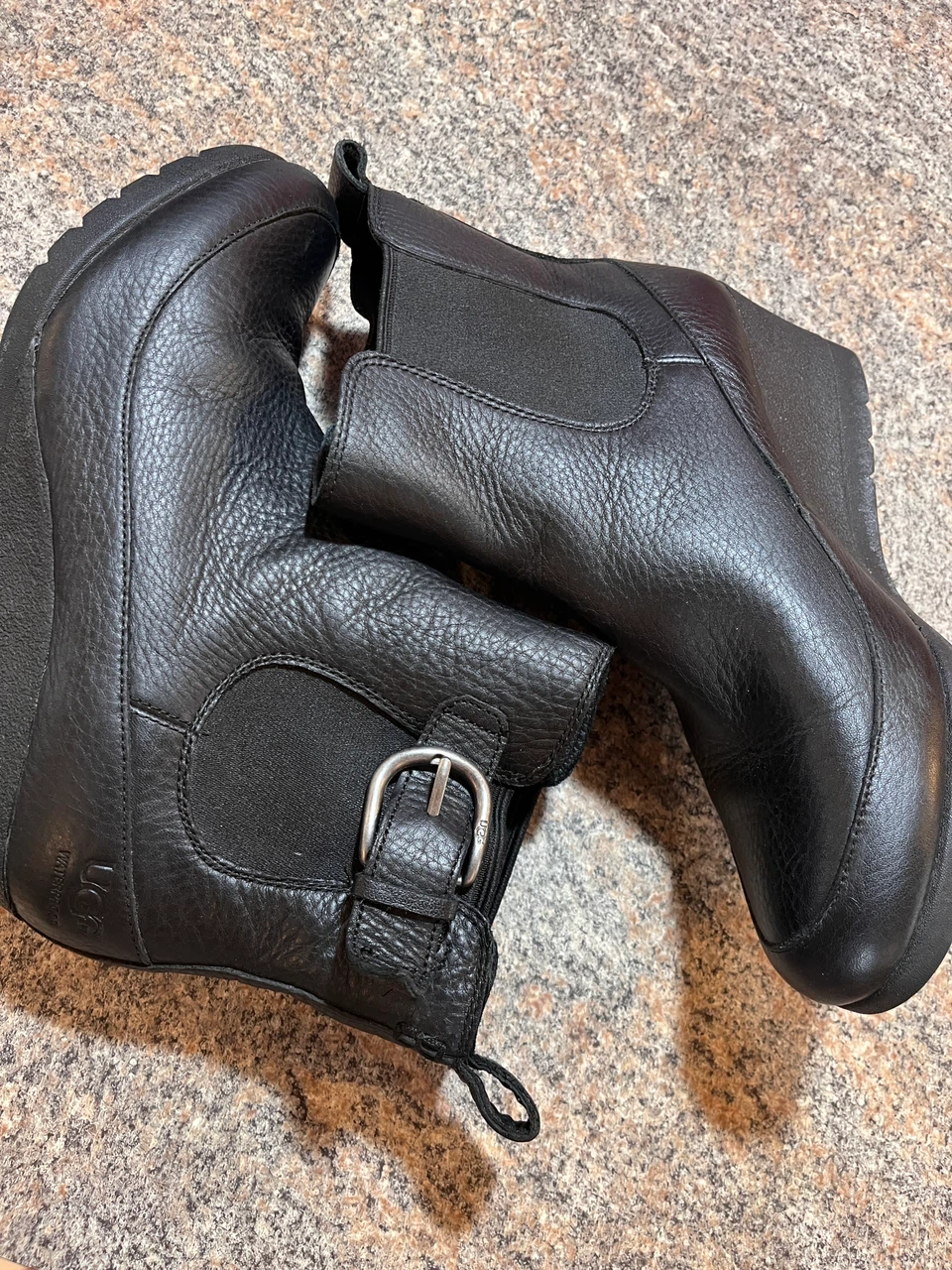 UGG Waterproof Black Wedge Boots - photo 3