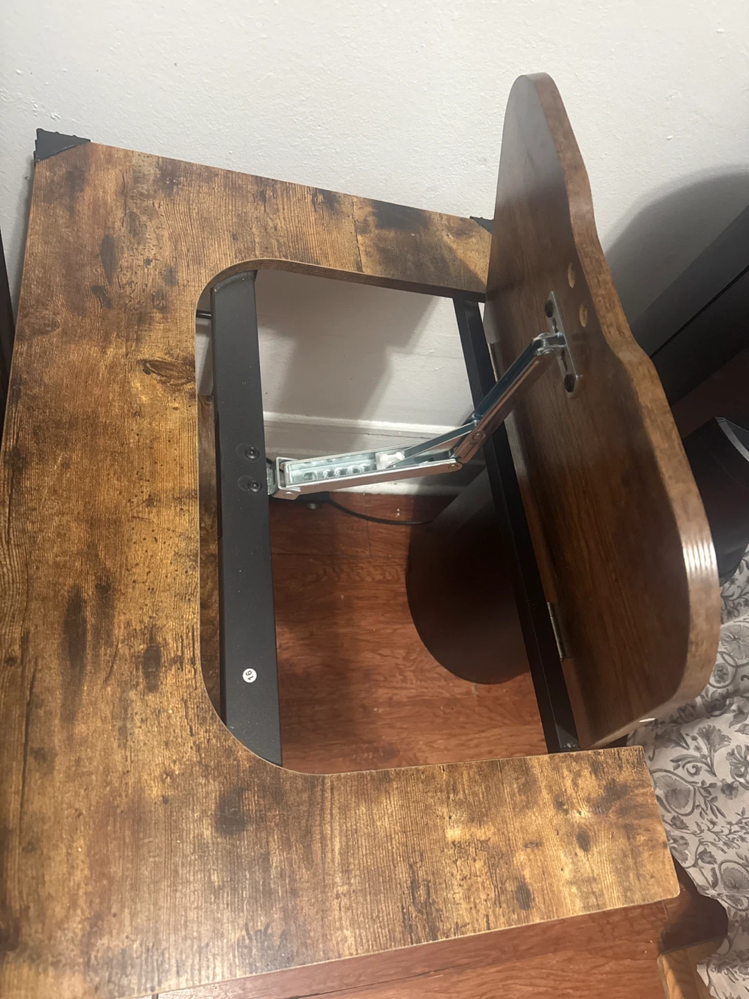 Rustic Adjustable Drafting Table - photo 2