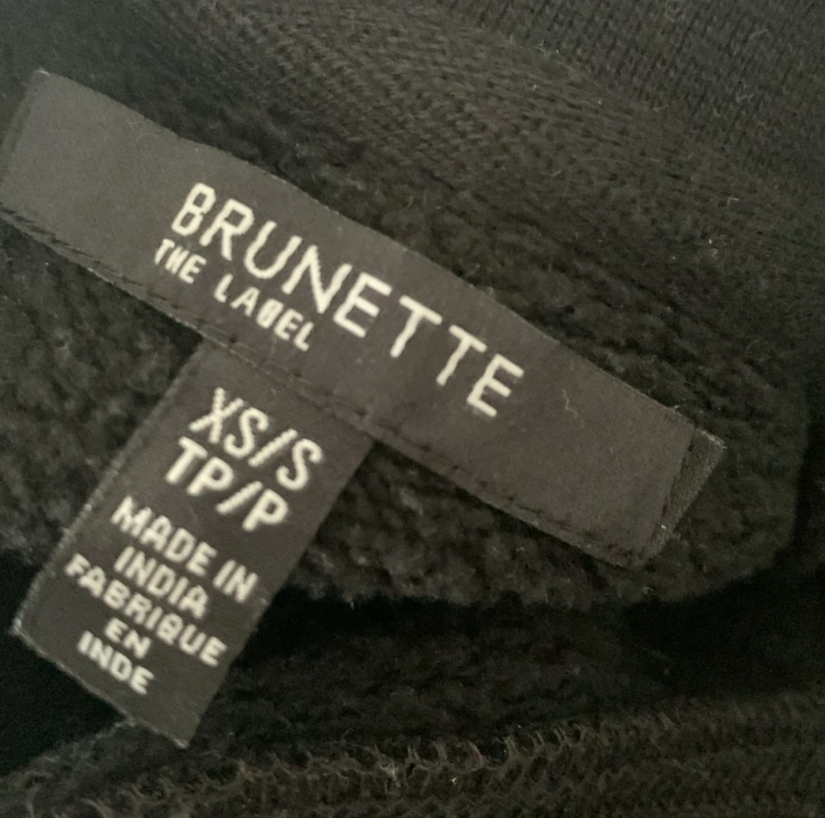 Brunette the Label Black Sweatshirt - photo 4
