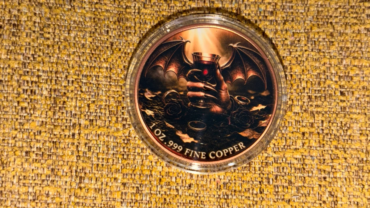 1 oz .999 Fine Copper Collectible Coin