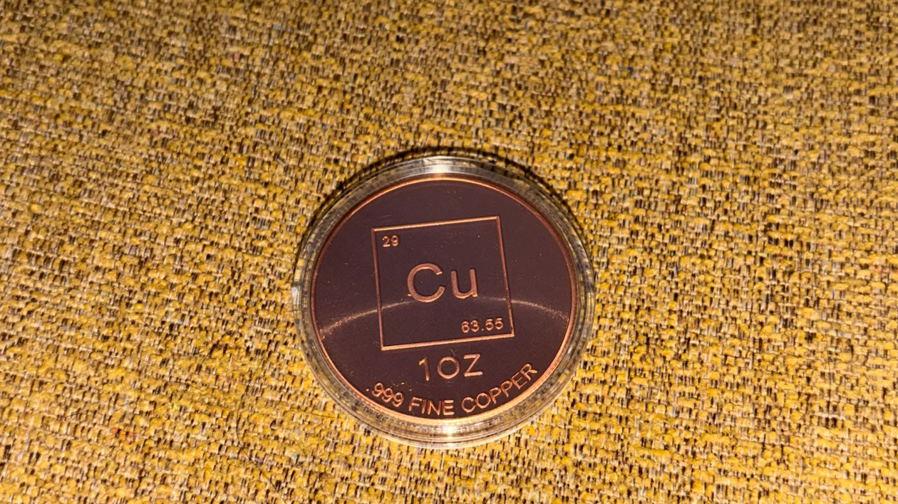1 oz .999 Fine Copper Collectible Coin - photo 2
