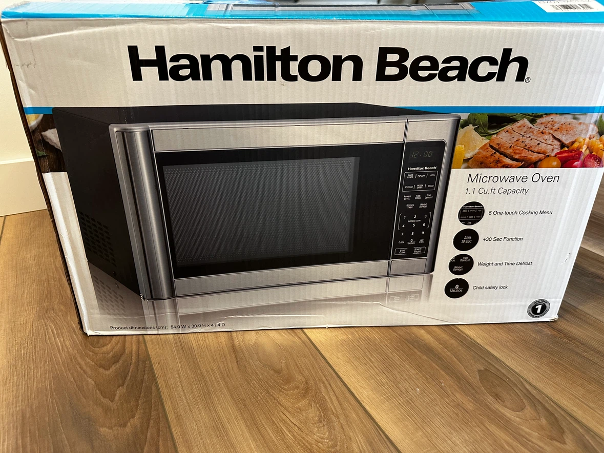 Hamilton Beach 1.1 Cu.ft Microwave Oven - photo 3