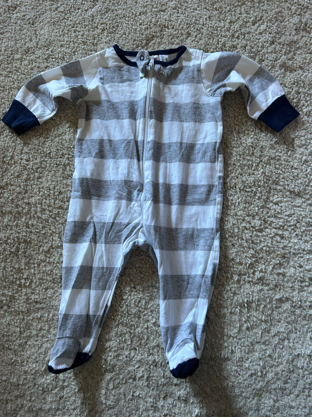 Onesies Brand Striped Footed Pajama