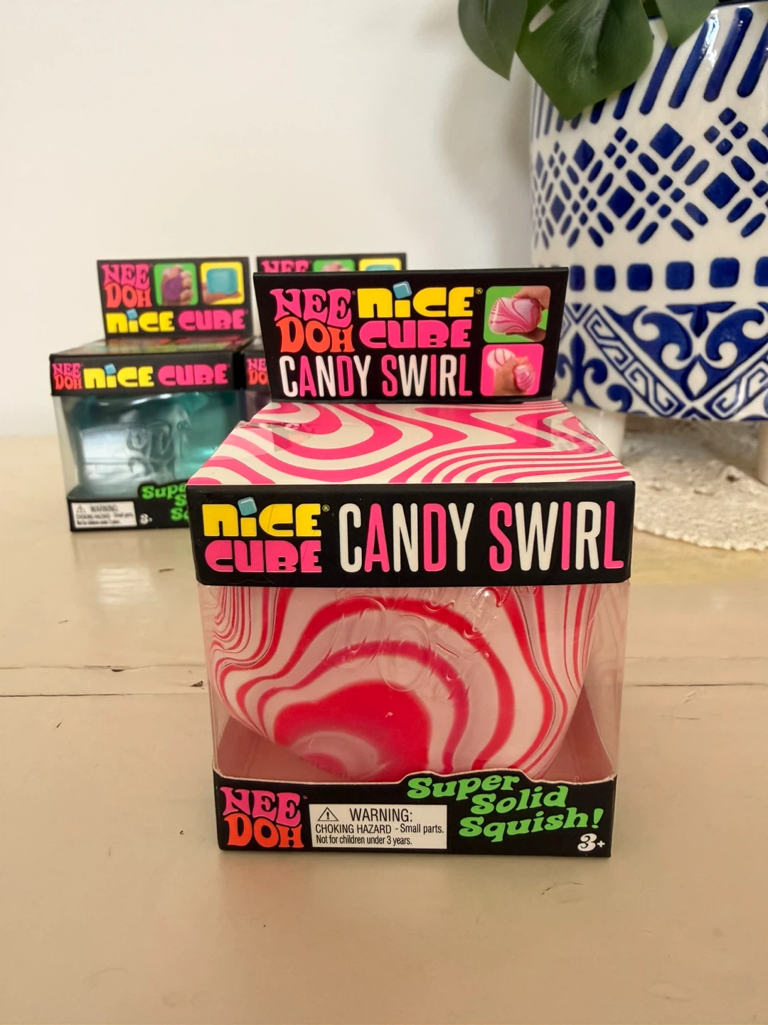Brand New Authentic Nee Doh Nice Cube / Candy Swirl Cube - photo 2