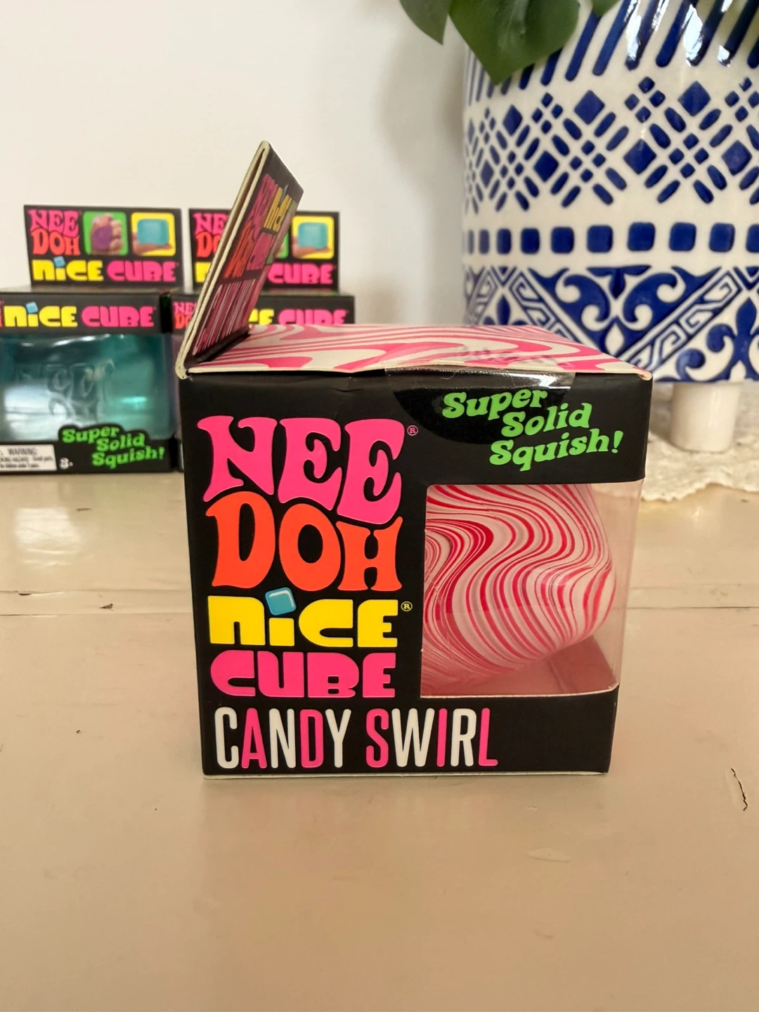 Brand New Authentic Nee Doh Nice Cube / Candy Swirl Cube - photo 3