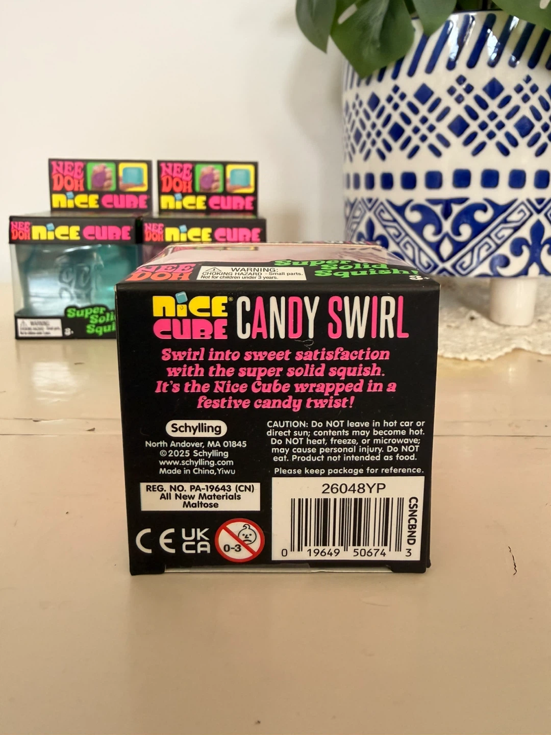 Brand New Authentic Nee Doh Nice Cube / Candy Swirl Cube - photo 5