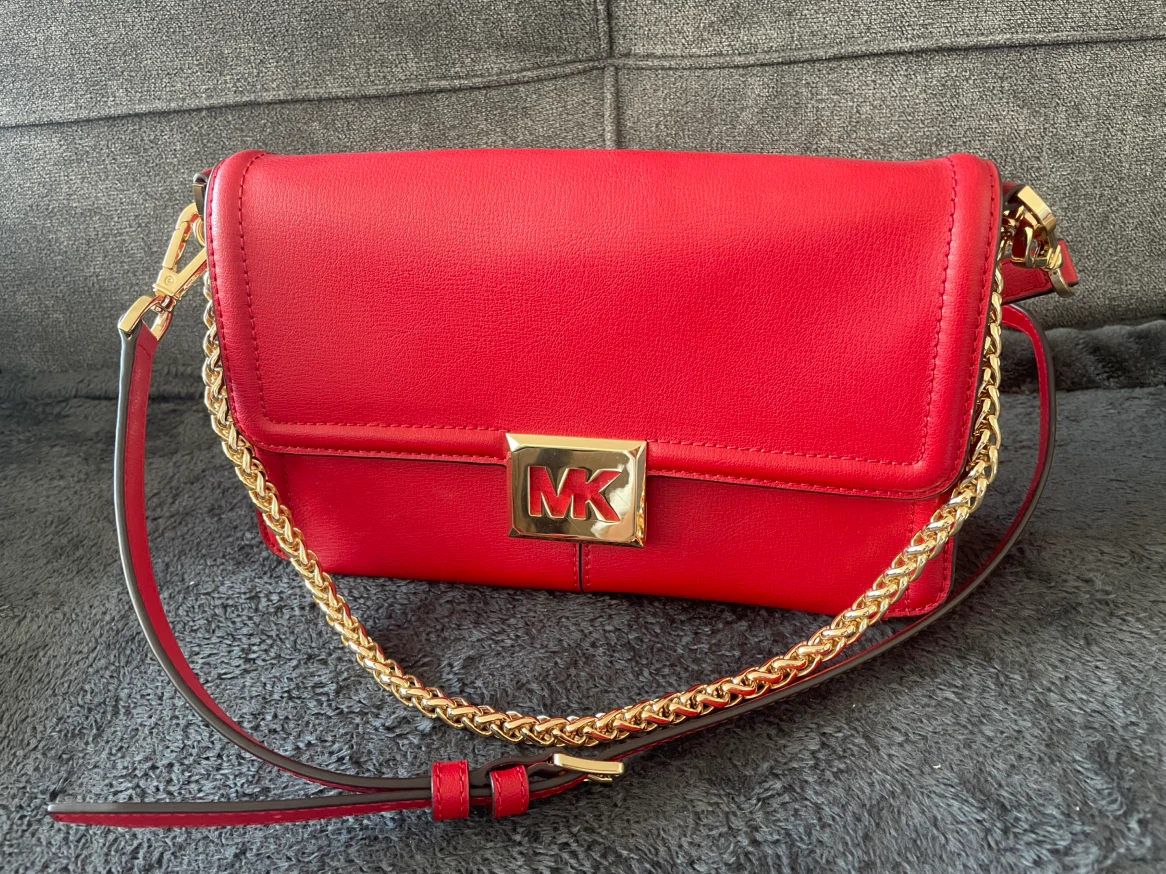 Michael Kors Red Leather Crossbody Bag - photo 2