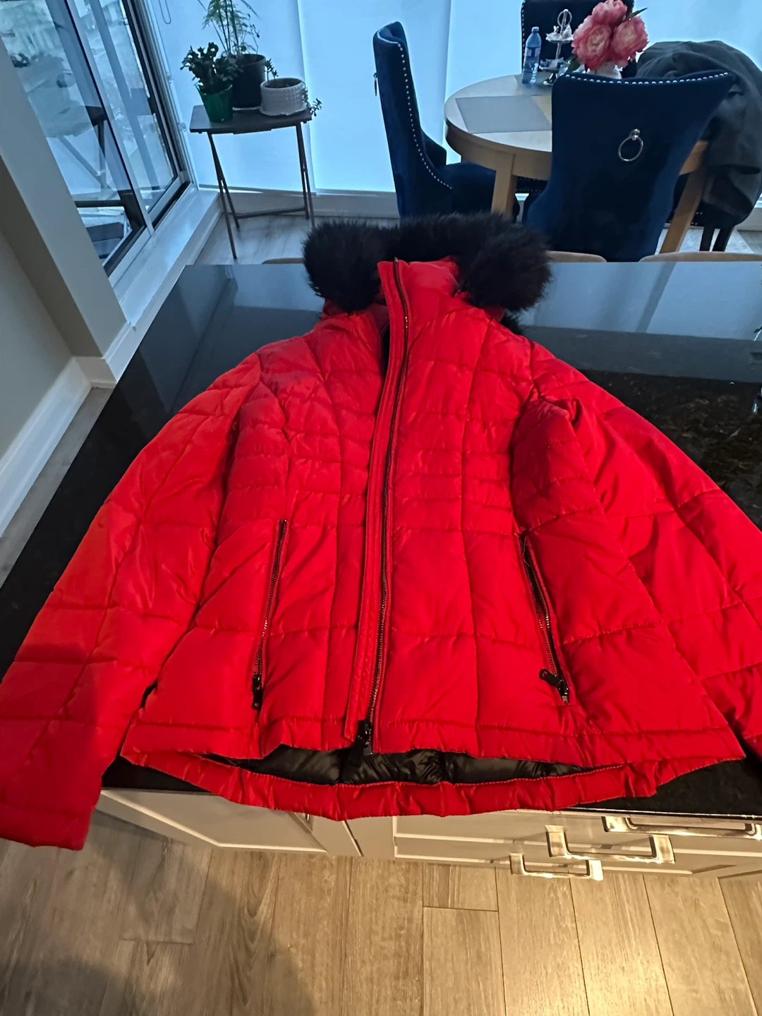 Calvin Klein Red Winter Jacket