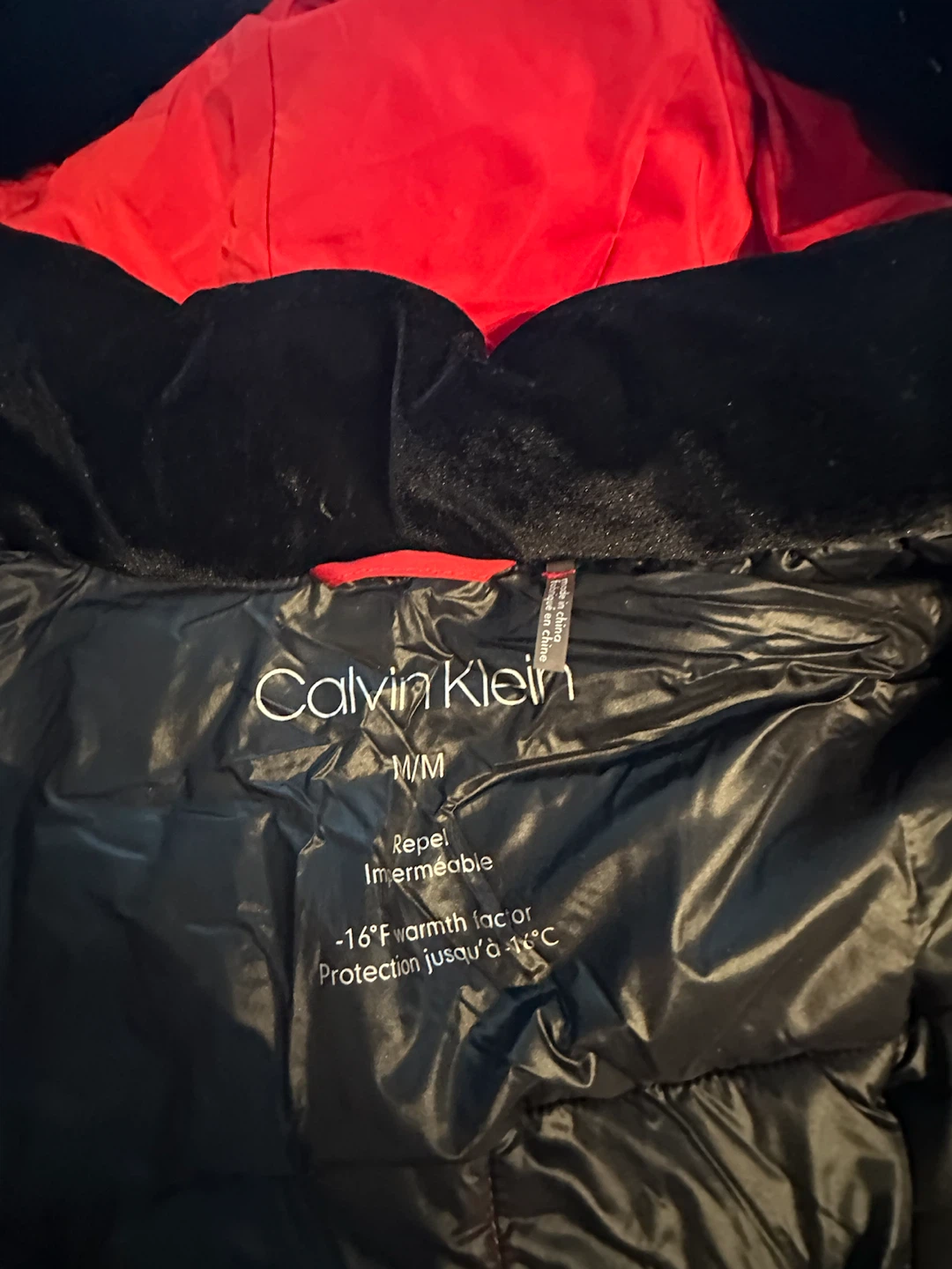 Calvin Klein Red Winter Jacket - photo 2