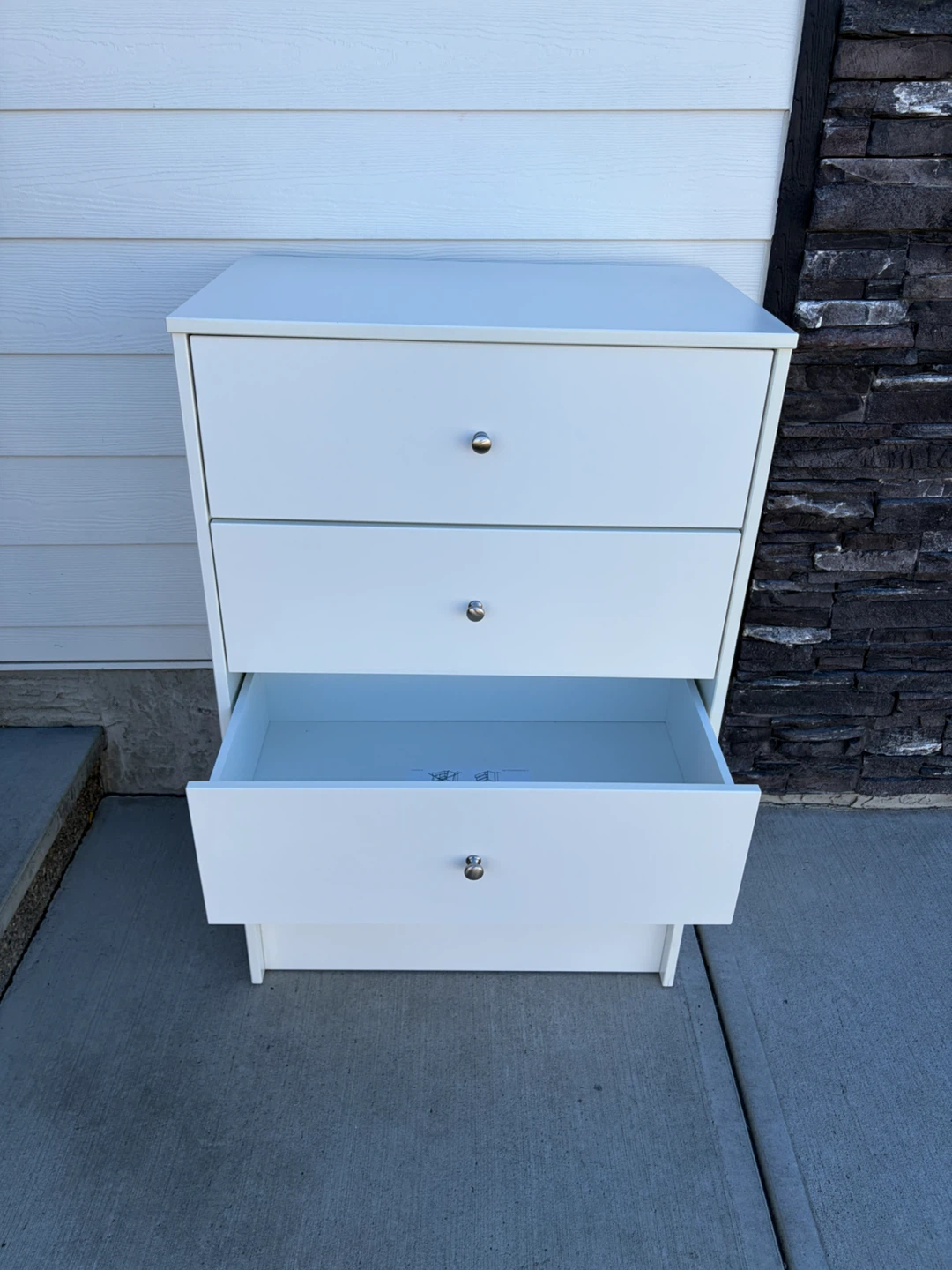 IKEA white dresser with 4 drawers - photo 4