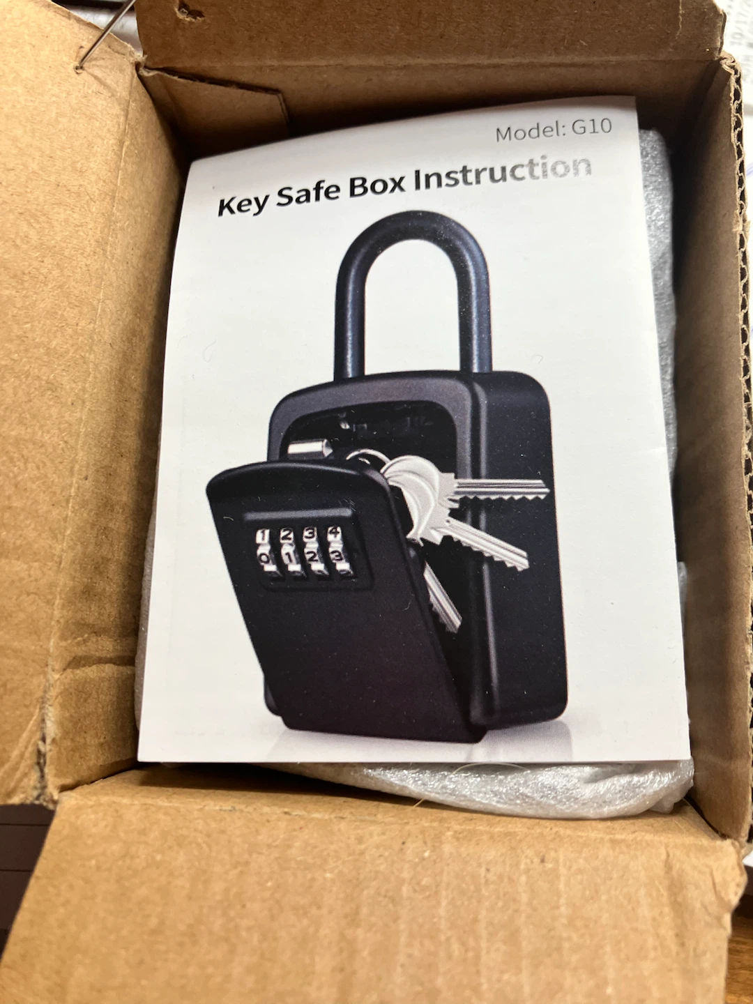 G10 Combination Key Safe Box