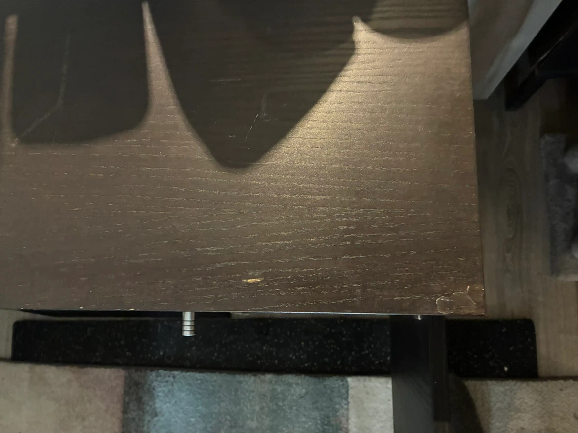 Dark Brown Wood Credenza / Media Console - photo 5