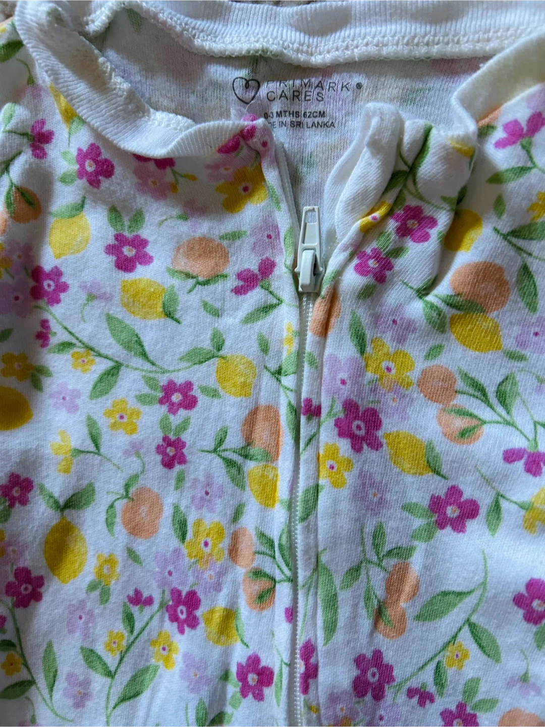 Primark Cares Baby Floral Zippered Sleepsuit - photo 2